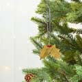 Holly brass decoration product photo back T