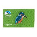 RSPB Kingfisher pin badge product photo side T