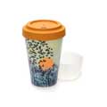 Starling murmuration reusable travel mug product photo back T
