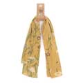 RSPB bee wildflower lightweight scarf product photo back T