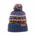 Fairisle wool bobble hat by Pachamama Knitwear product photo ai4 T