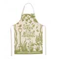 'To plant a garden' quote apron product photo default T