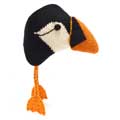 Puffin kids novelty hat by Pachamama Knitwear product photo ai4 T