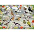 RSPB Blissful birds jigsaw puzzle, 1000-piece product photo side T