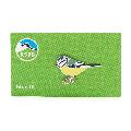 RSPB Blue Tit pin badge product photo side T