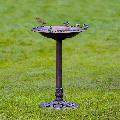 RSPB Bronze effect bird bath product photo back T