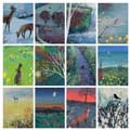 RSPB Charming countryside calendar 2027 product photo back T