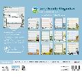 RSPB Family organiser calendar 2027 product photo back T