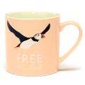 RSPB Free as a bird puffin mug product photo default T