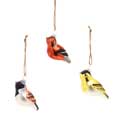 RSPB Glass bird Christmas decorations product photo front T