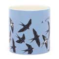 RSPB Swallows mug, Flock collection product photo side T