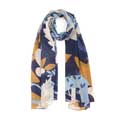 RSPB Winter Owl lightweight scarf product photo side T