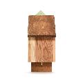 RSPB single chamber bat box product photo side T