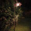 Solar flower stake light product photo back T