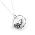 Sterling silver Blackbird necklace by Blackbird Jewellery product photo default T