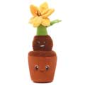 Surprise flower soft toy product photo back T