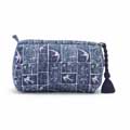 Swifts meadow organic cotton makeup bag product photo back T