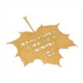 'To plant a garden' quote leaf ornament product photo ai5 T