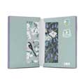 White blossom A6 notecards, pack of 12 product photo back T