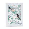 Long-tailed Tits & blossom mini notecards product photo default T