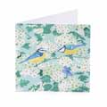White blossom square notecards, pack of 10 product photo side T