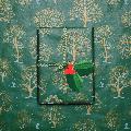 Winter trees wrapping paper, 10 metres product photo side T
