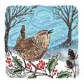 Wintry Wren Christmas cards, pack of 10 product photo default T